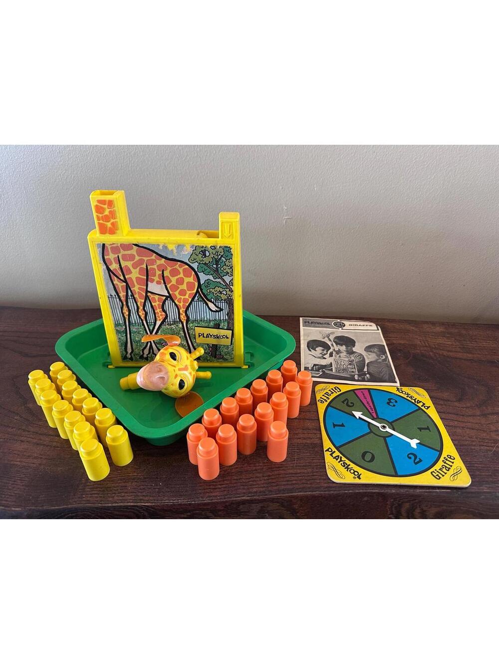 Vintage 1960-1970 Playskool Giraffe Game